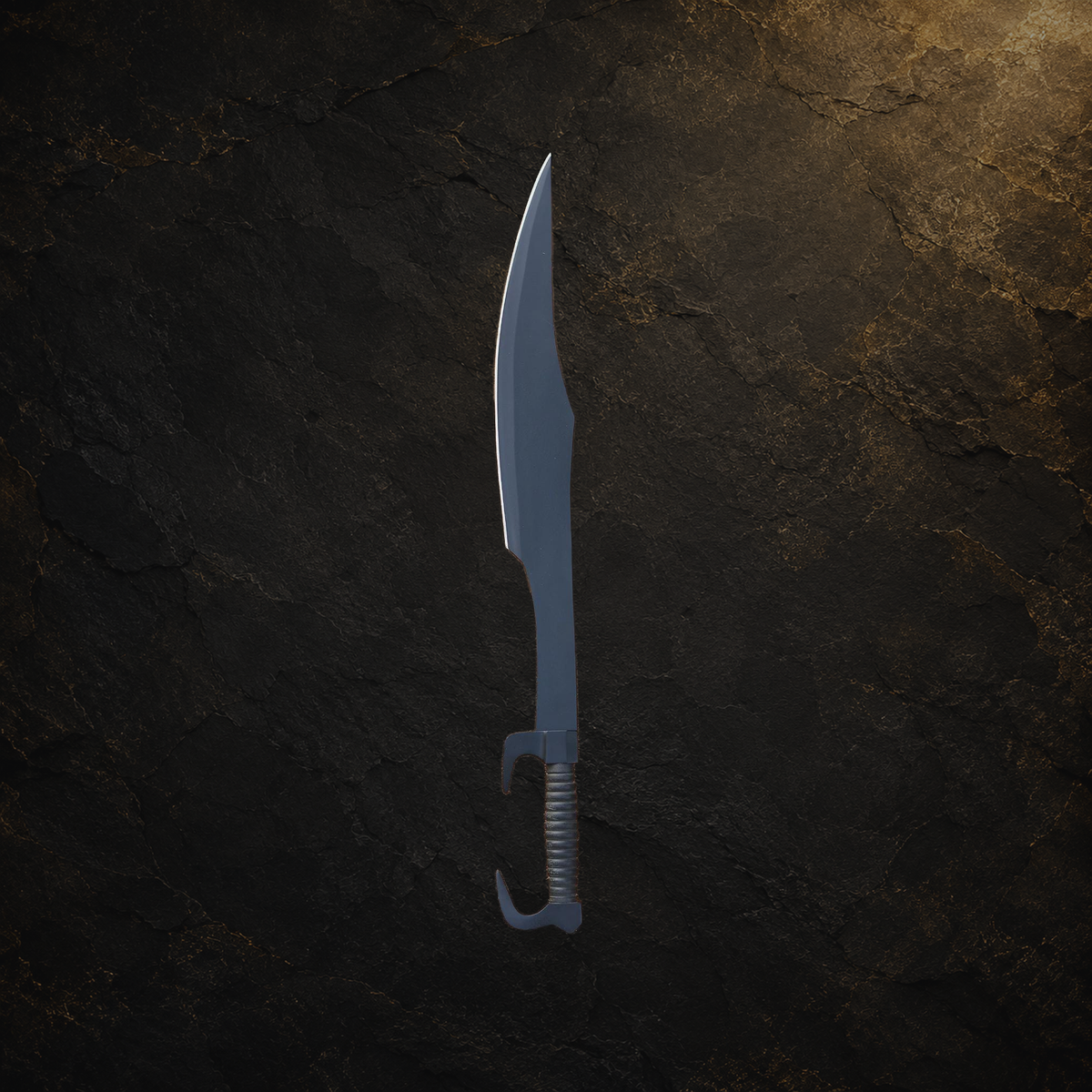 Witcher display sword replica and available variations, view 13 on charcoal slate background